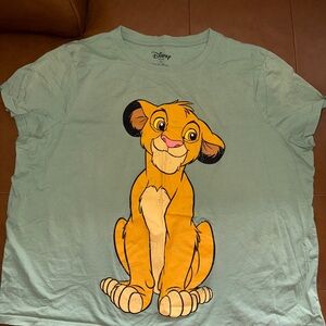 Disney Women’s Green Simba T-Shirt